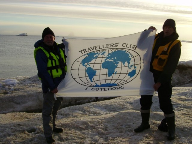 Vid Severnaja med Travellers´ Club i Göteborg.