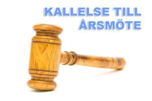 Kallelse till årsmöte