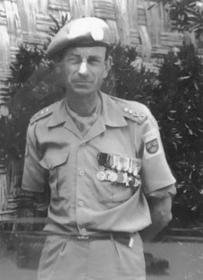 Leif Påhlsson på FN-uppdrag i Cypern 1982-83